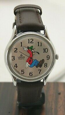 Vintage Walt Disney Goofy Backwards Lorus by Seiko Unisex Quartz Watch WatchCharts