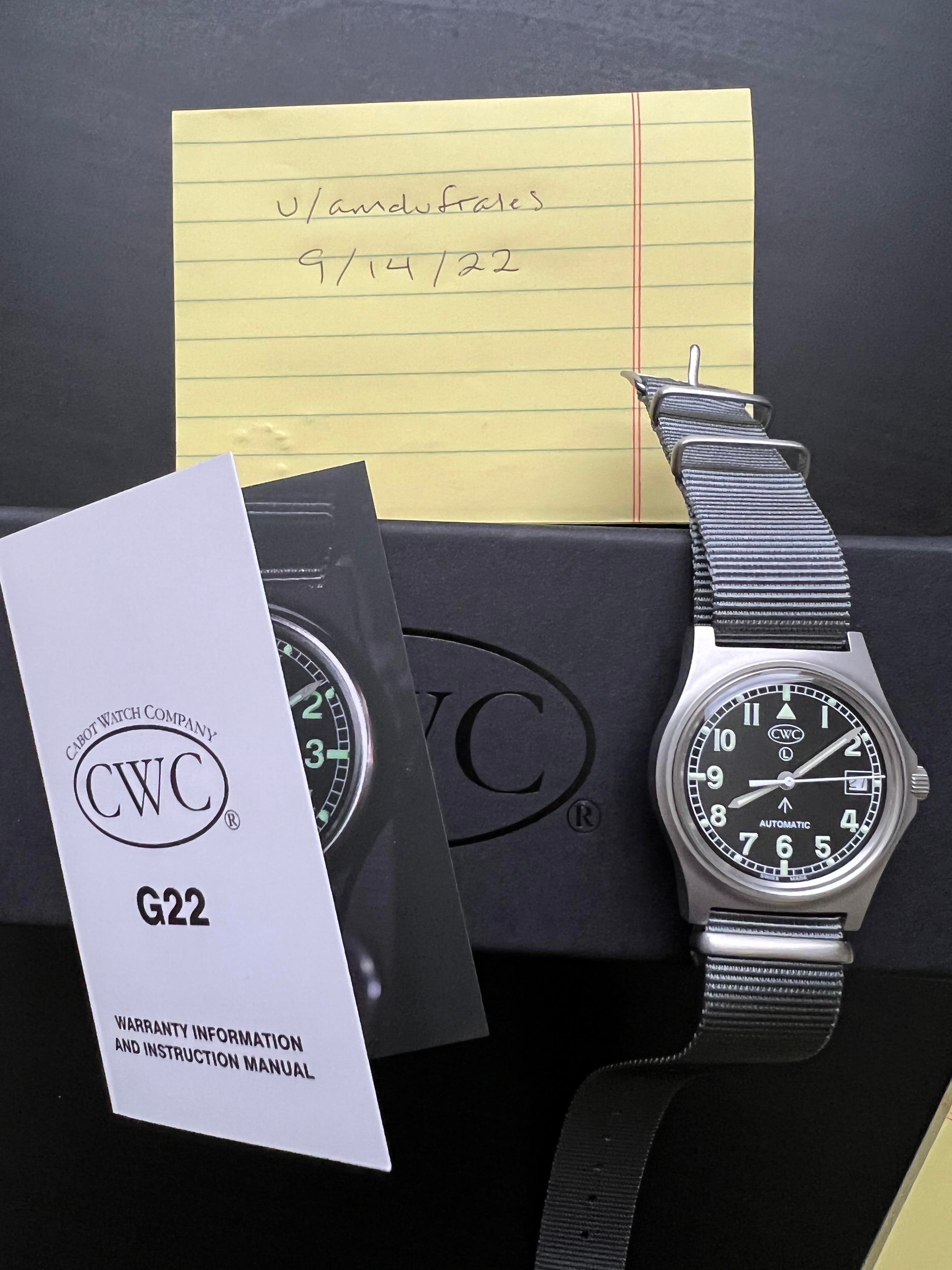 cwc g22 automatic