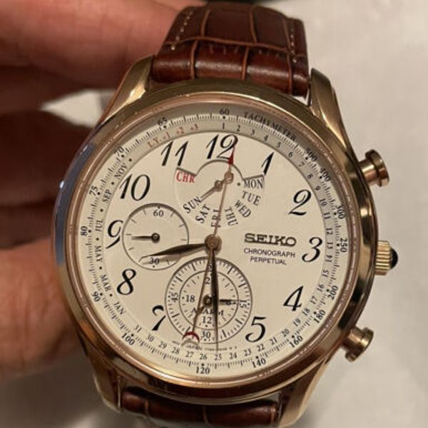 SEIKO 7T86-0AF0 クロノグラフ パーペチュアル 【駆動品】 SEIKO 7T86-0AF0 クロノグラフ パーペチュアル 【駆動品