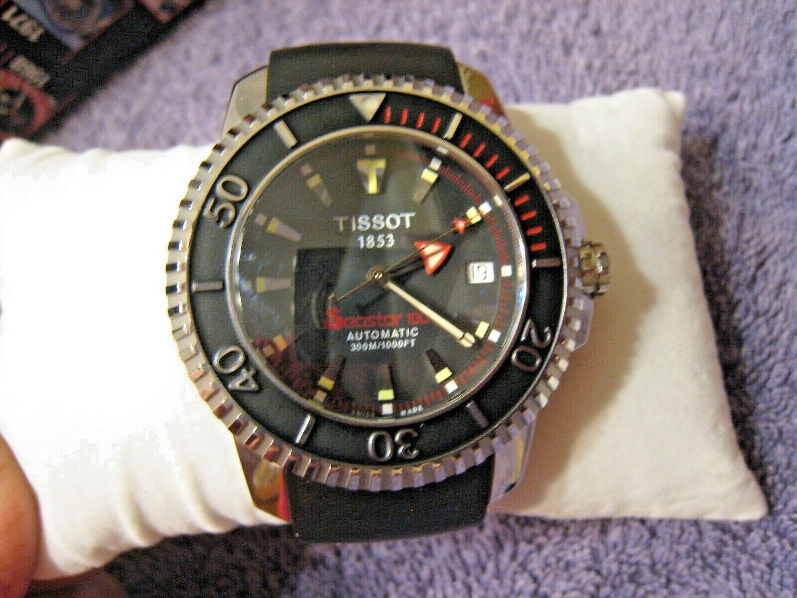 2005 Issue Never Used TISSOT Seastar 1000 Automatic Diver s