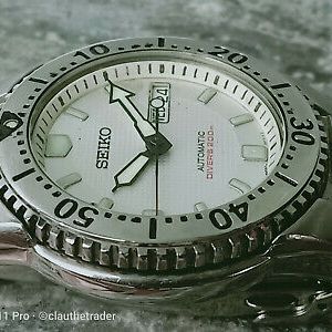 RARE SEIKO DIVER 7S26-01X0 SKXA47 AUTOMATIC MEN'S WATCH 301892 ALL