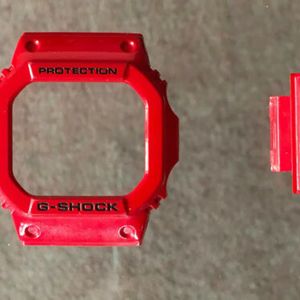 Casio G Shock Glx 5600 G Lide Gloss Red Strap Bezel Watchcharts