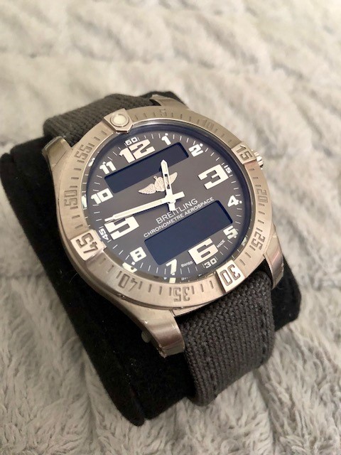 Breitling aero strap best sale