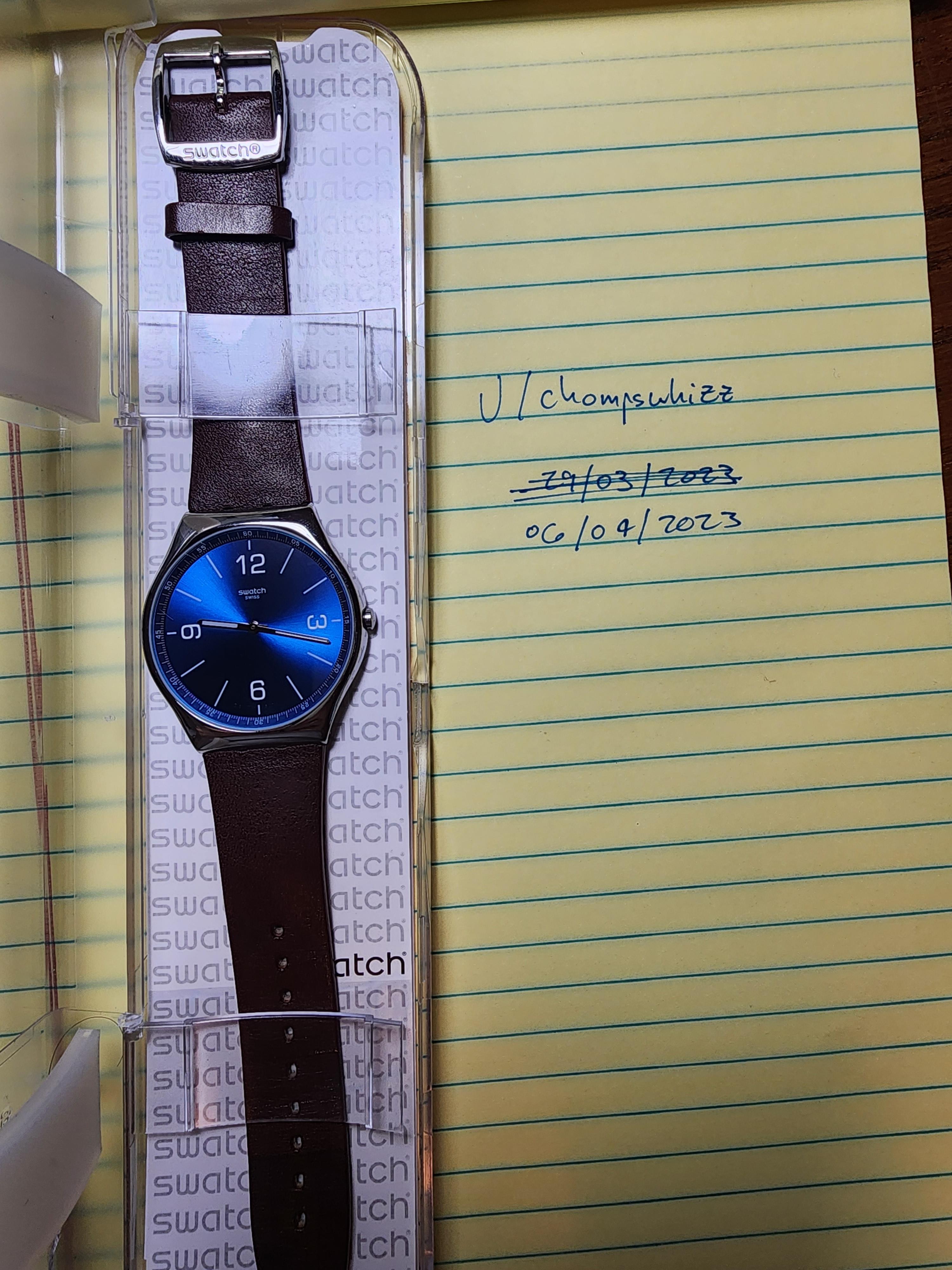 WTS] Swatch Skin Irony Skinwind 42mm $80 | WatchCharts Marketplace