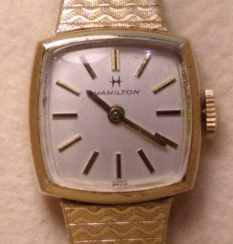 Vintage Hamilton Watch Ladies 10k R.G.P. & 1/20 10k G.F. Band Working Keeps  Time | WatchCharts