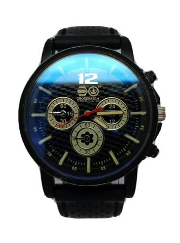 Crosshatch men's quartz on sale watch