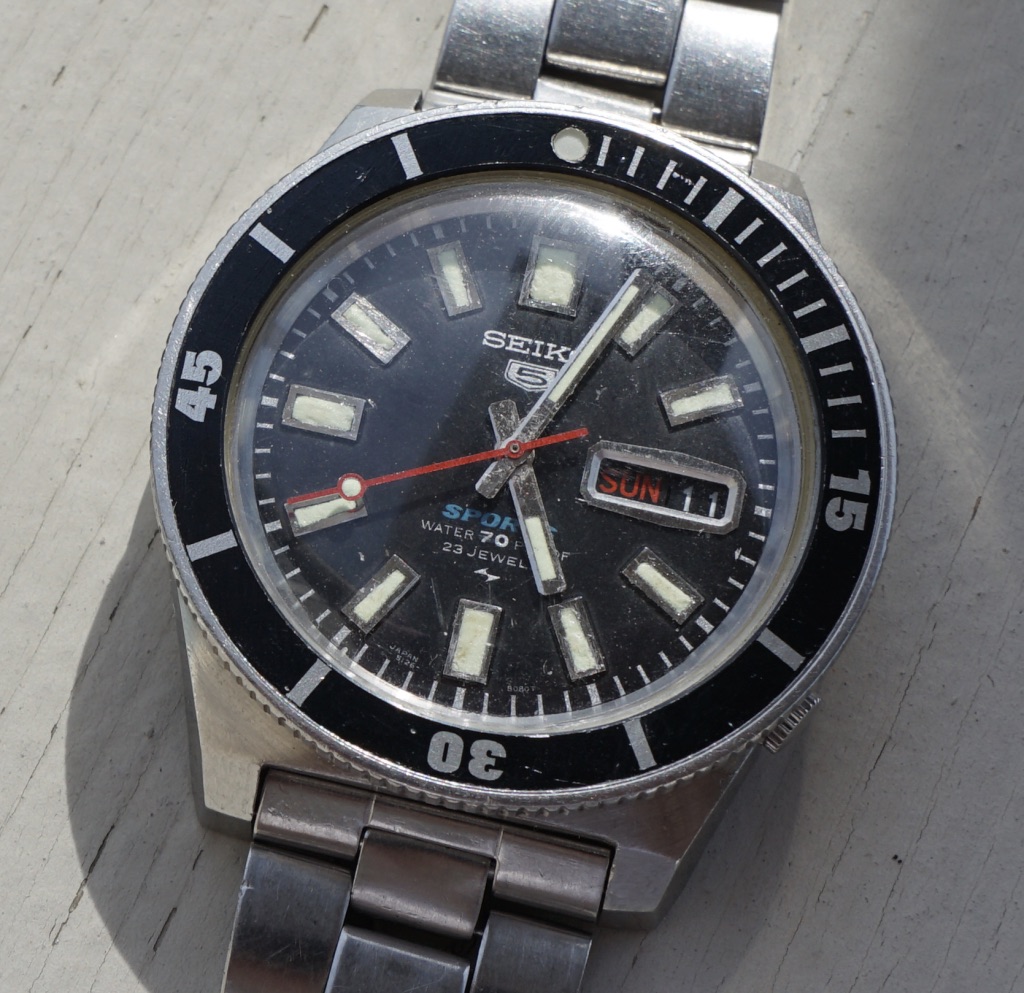 seiko 5 sports vintage