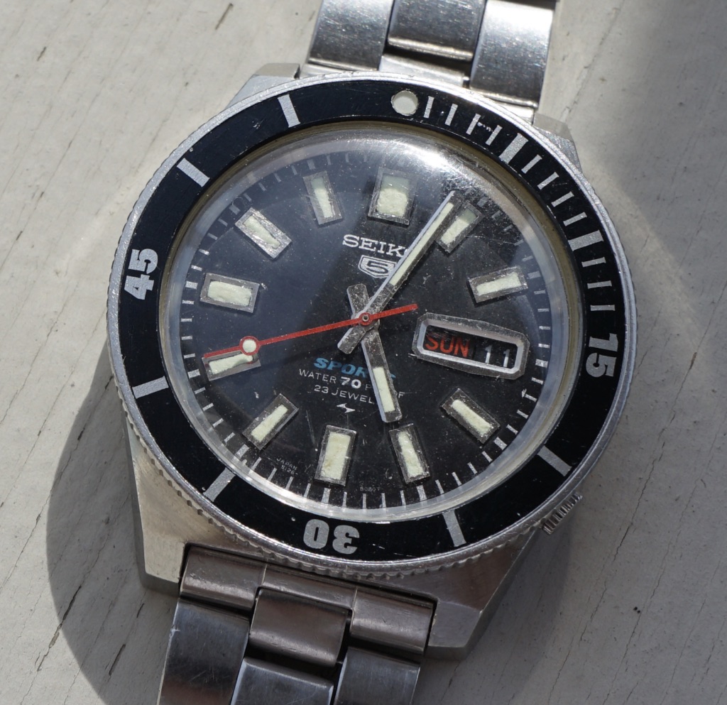 FS: 1968 SEIKO 5 SPORTS 70 5126-8080 VINTAGE DIVER!! | WatchCharts  Marketplace