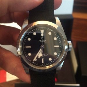 Ewatchparts Stainless Steel Watch Link For Tudor 70330N, 70330B, 79620T Black Bay