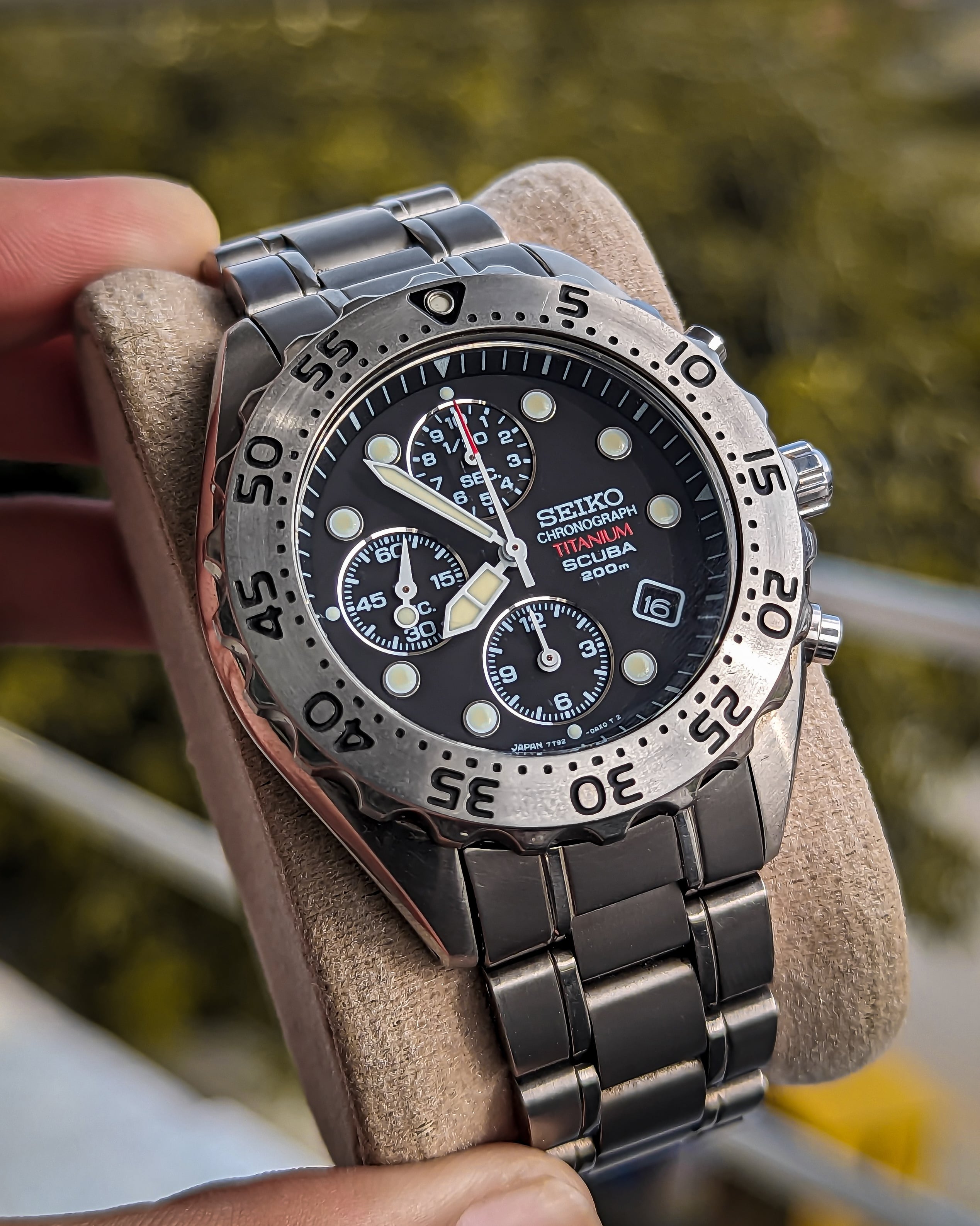 Seiko 200m clearance chronograph