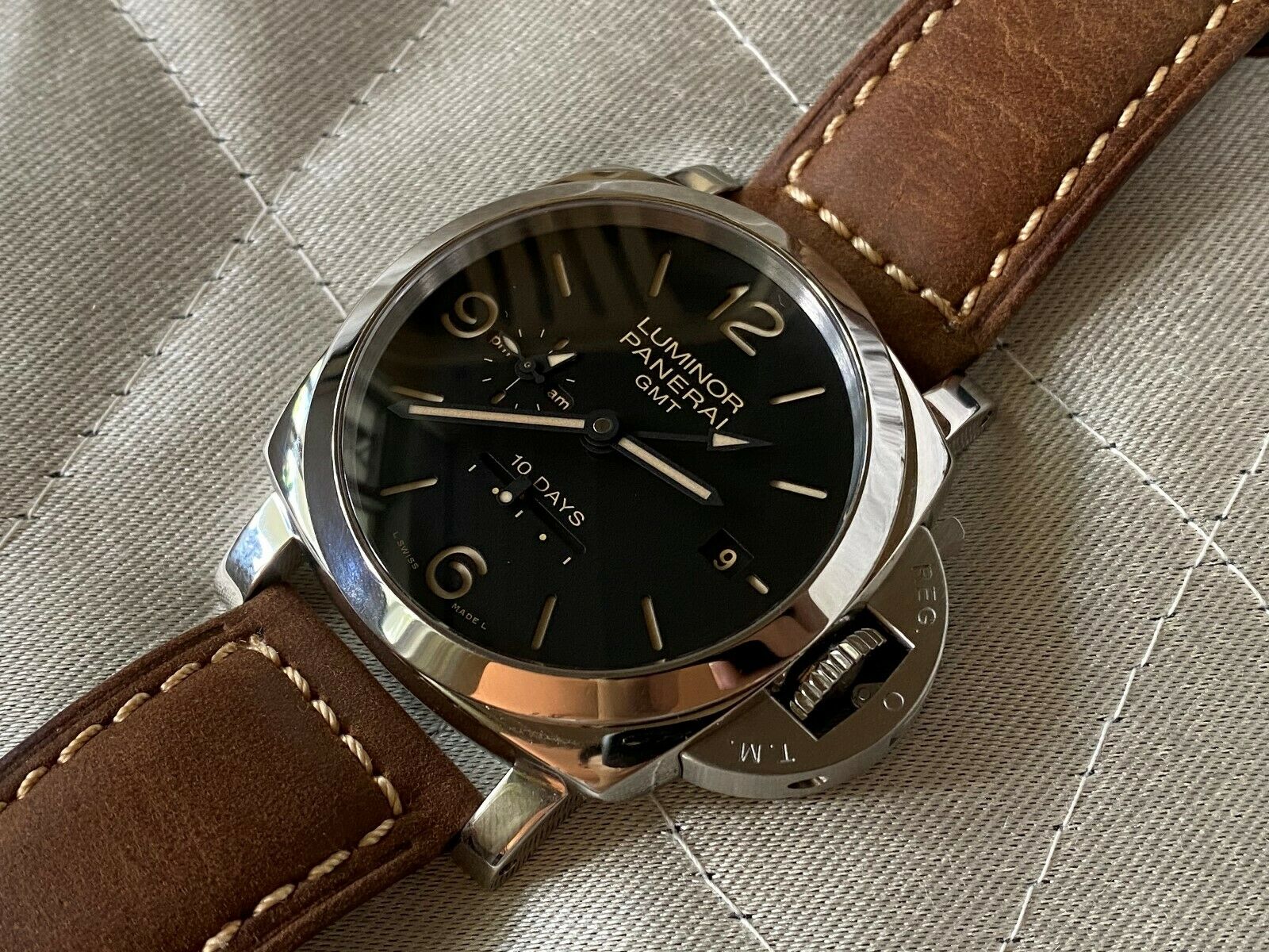 Very Rare 2016 Panerai PAM00533 PAM 533 Luminor 1950 10 Days GMT