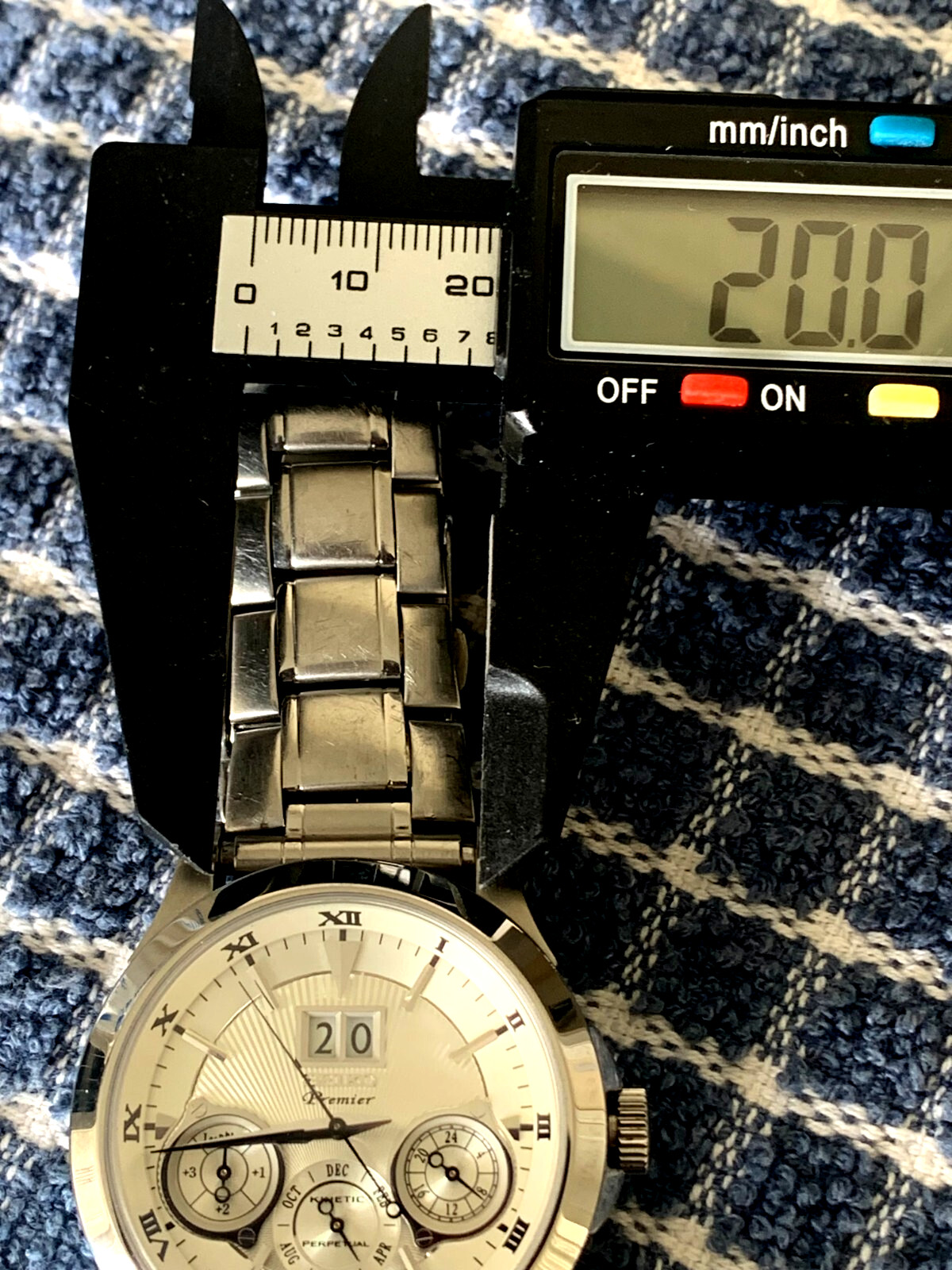 Seiko Premier Kinetic Perpetual Calendar 7D46-0AB0 Automatic