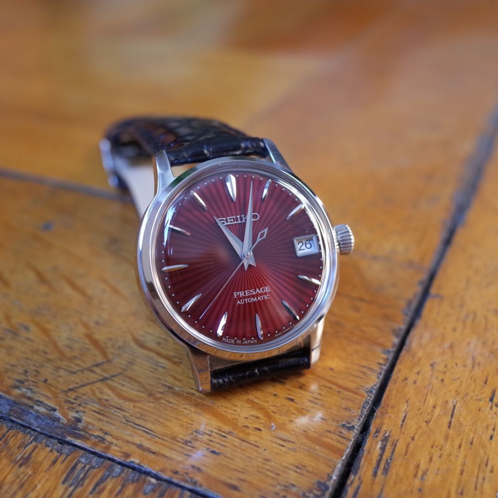 FS (EU): Seiko SRRY027 Cocktail Time red dial | WatchCharts