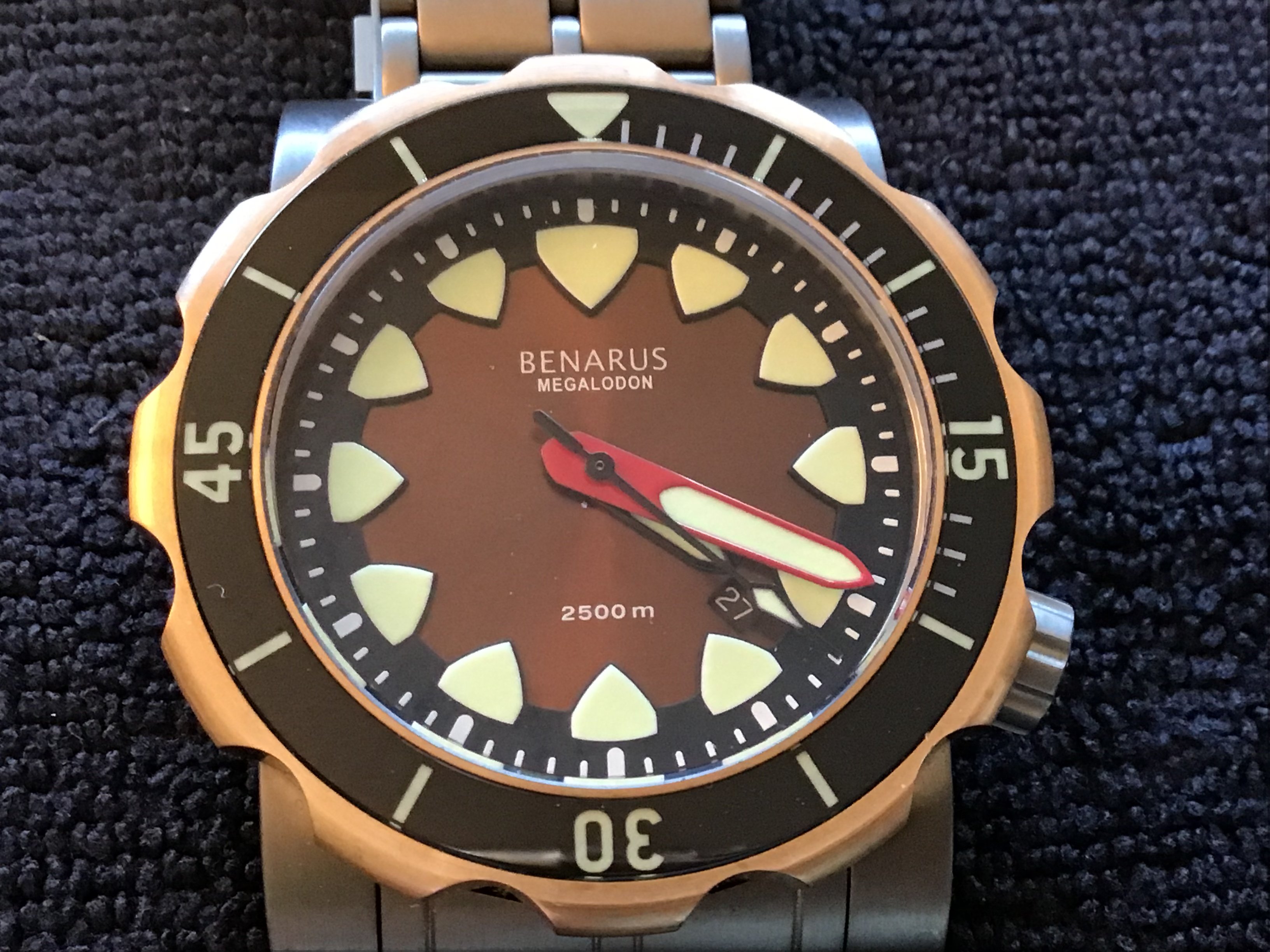 Megalodon on sale wrist watch