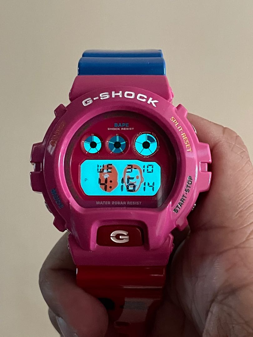 A BATHING APE ( BAPE ) x KID CUDI X DW-6900 COLLABORATION WATCH