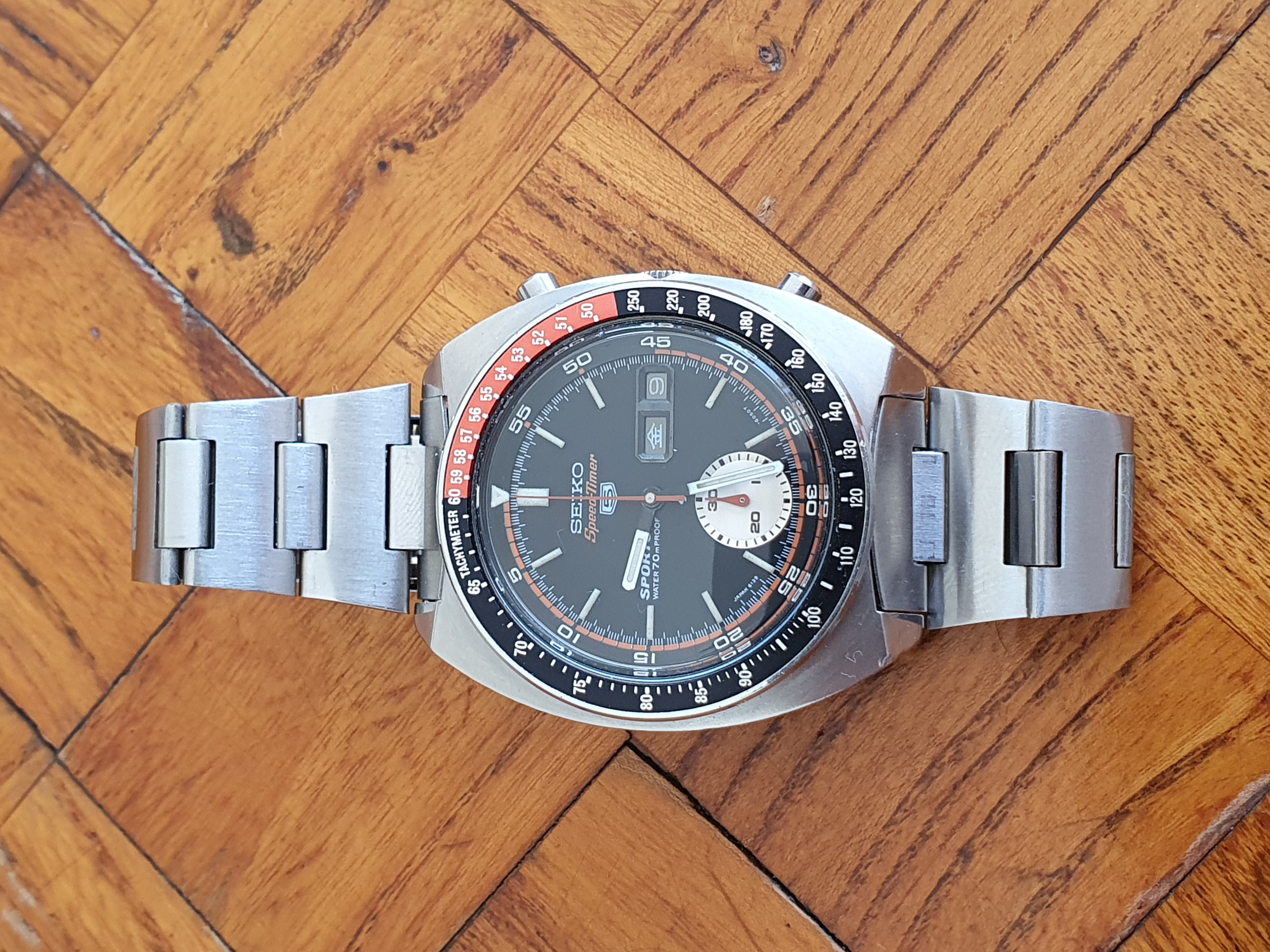 Tige Complète (stem) Pour Seiko 6139 (Pogue) - Mécanique Automatique, Acier, Garantie 1 Mois