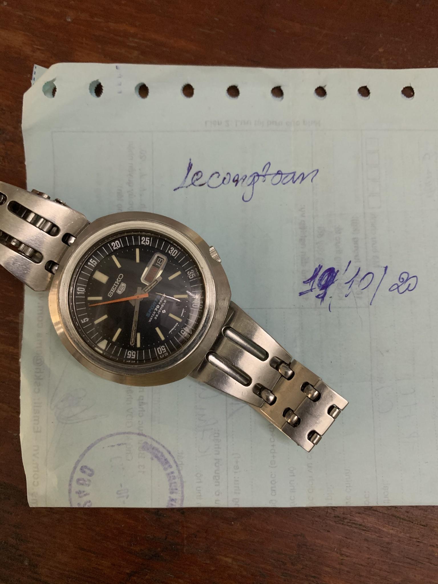 WTS] Vintage Seiko 5 Sports UFO ref 6106-6040 | WatchCharts