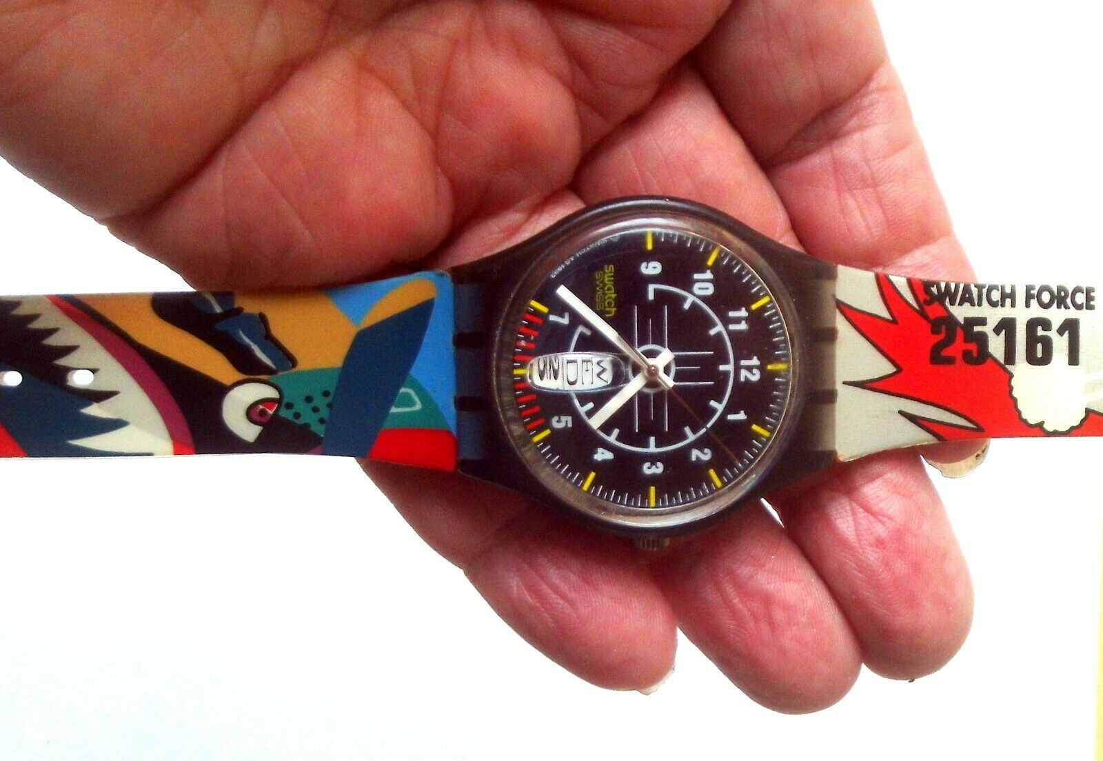 SWATCH WATCH SKY HEROES ( FORCE 25161 ) GM 704 1994 | WatchCharts