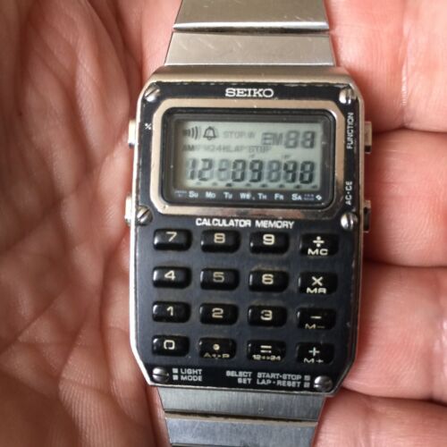 Very Rare Seiko C515-5000Seiko's Calculator Vintage Watch Spares