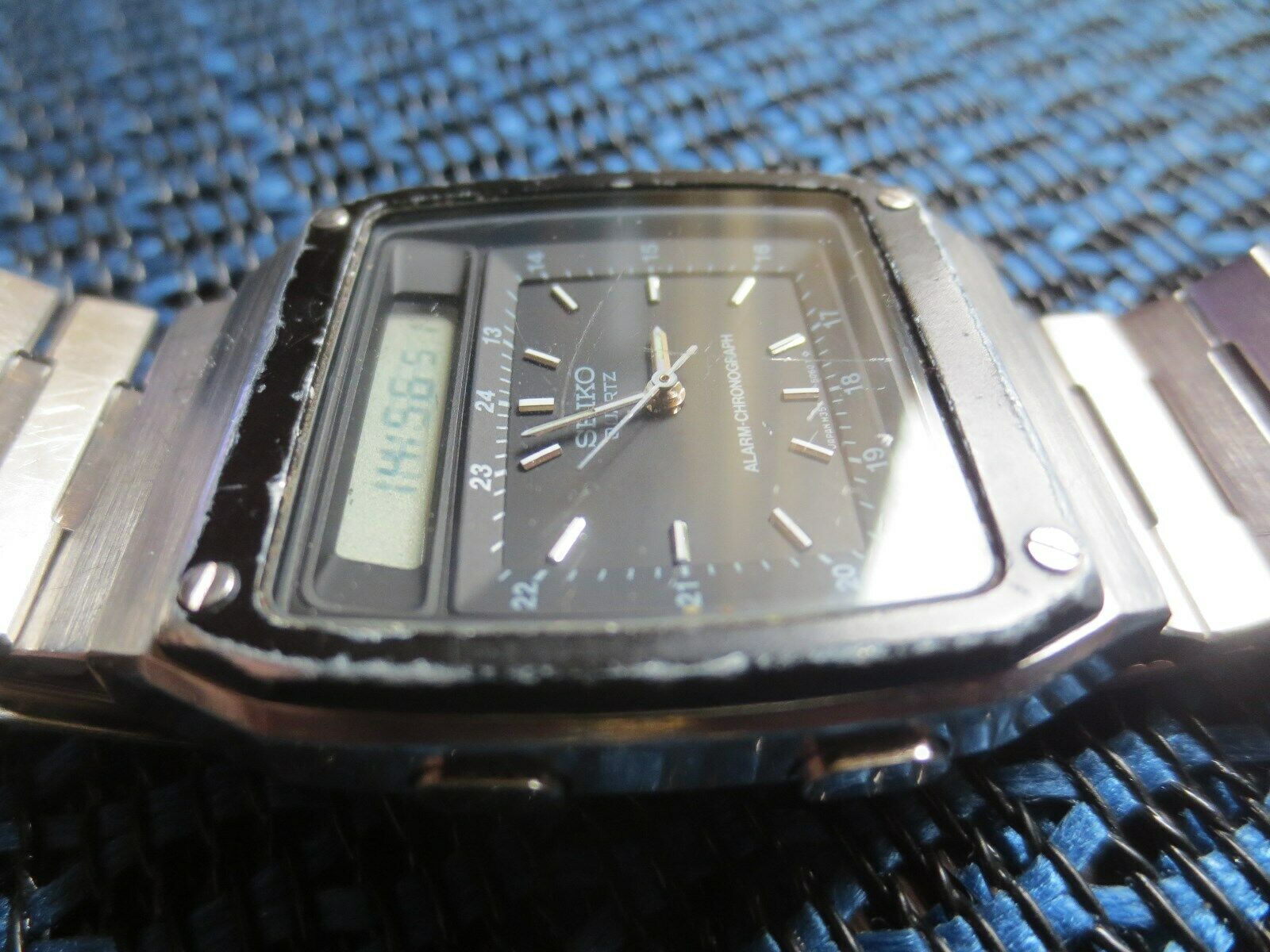 Very Rare Vintage James Bond Seiko H357-5040 LCD Digital Watch - 1980's |  WatchCharts