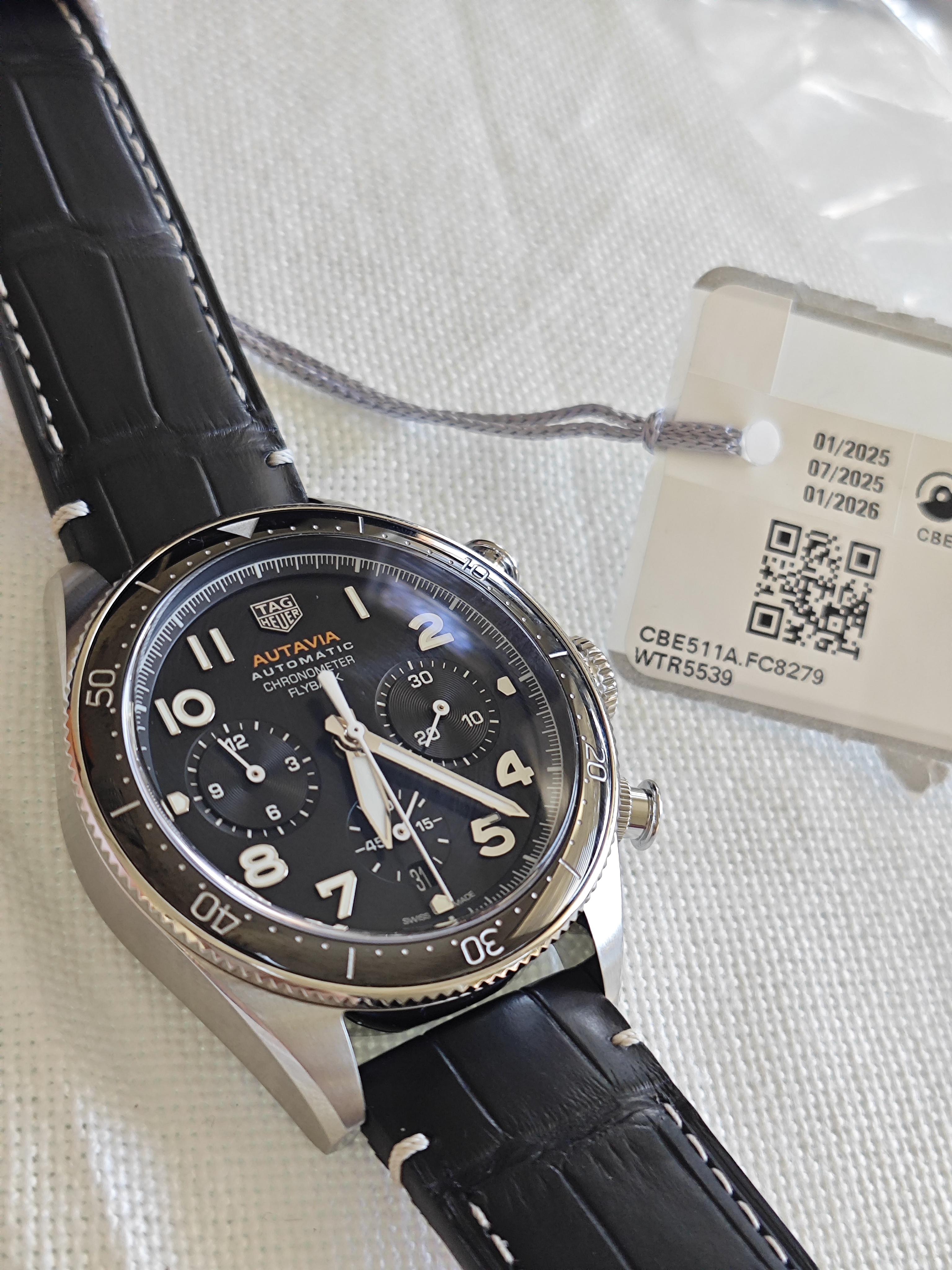 WTS BRAND NEW UNUSED TAG Heuer Autavia Chronometer Flyback