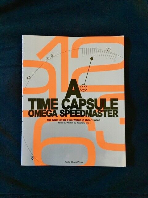 A time capsule omega speedmaster rare book by kesaharu IMAI and