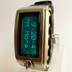 【美品】SEIKO ALBA SPOON WEB W440 ブラック 세이코 알바웹 SEIKO ALBA SPOON WEB W440 블랙 판매 | 브랜드 중고