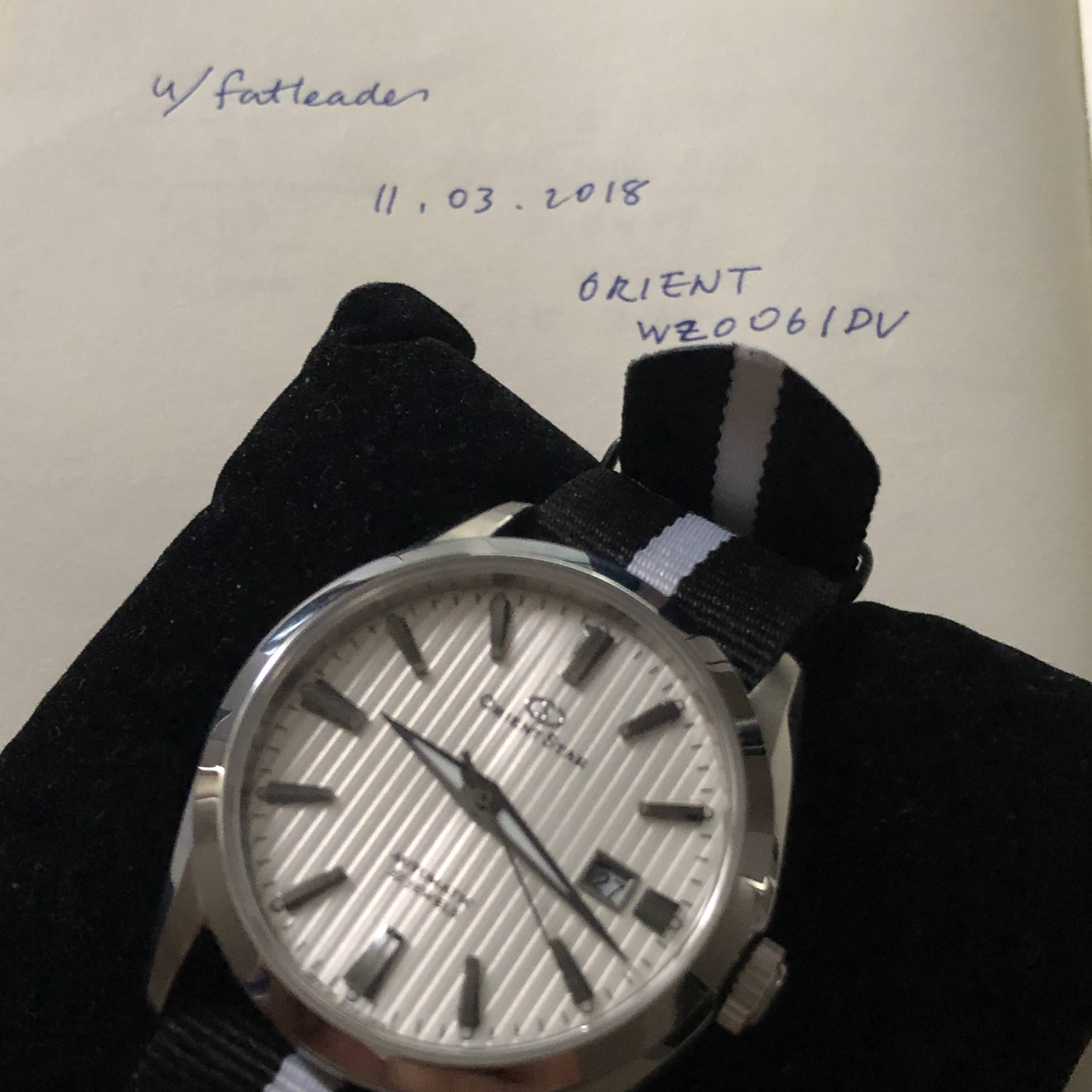 WTS Orient Star Standard Date WZ0061DV WatchCharts