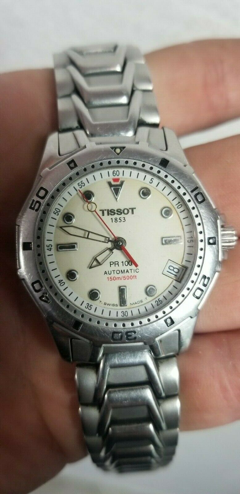 Tissot 1853 pr100 outlet automatic