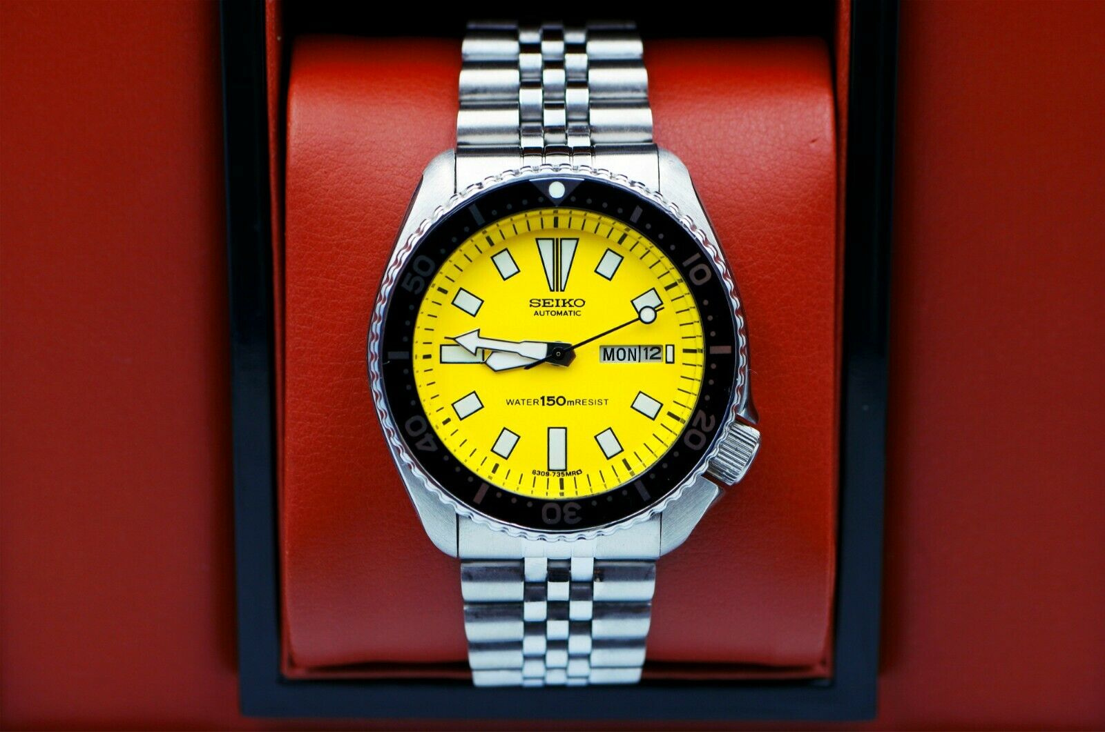 1977 Vintage Seiko Divers 150m Yellow Dial 6309-7290 Automatic Mens Watch |  WatchCharts