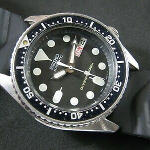 SEIKO 7S26-0030 SKX013 Diver's Watch Automatic Men's Midsize All