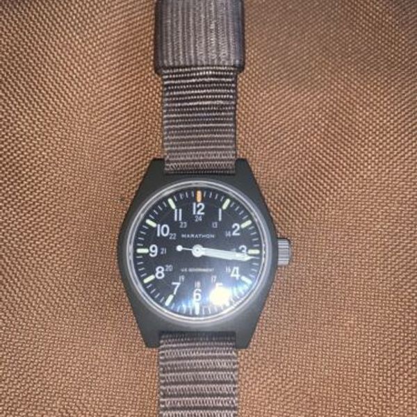 Marathon WW194009 General Purpose Quartz Swiss Made Army Field Watch ...