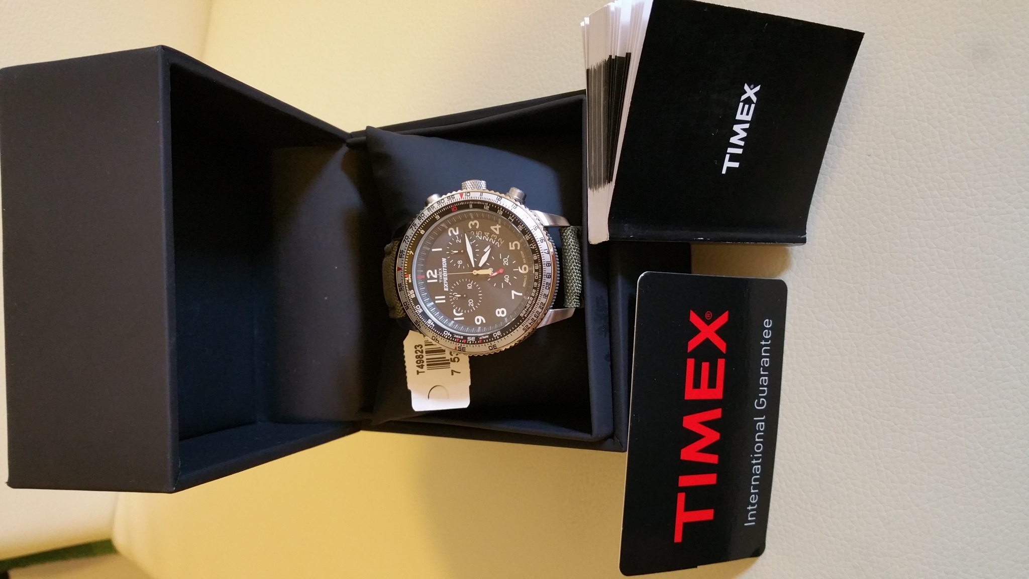 timex expedition military chronograph t49823