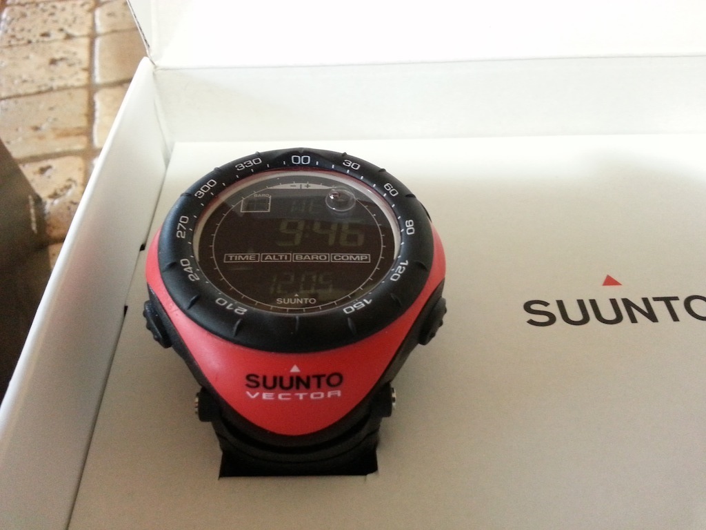 suunto vector red