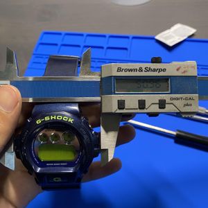 WTS] Casio G-Shock Watch DW-6900SB 1289 Navy Blue Neon Green Crazy