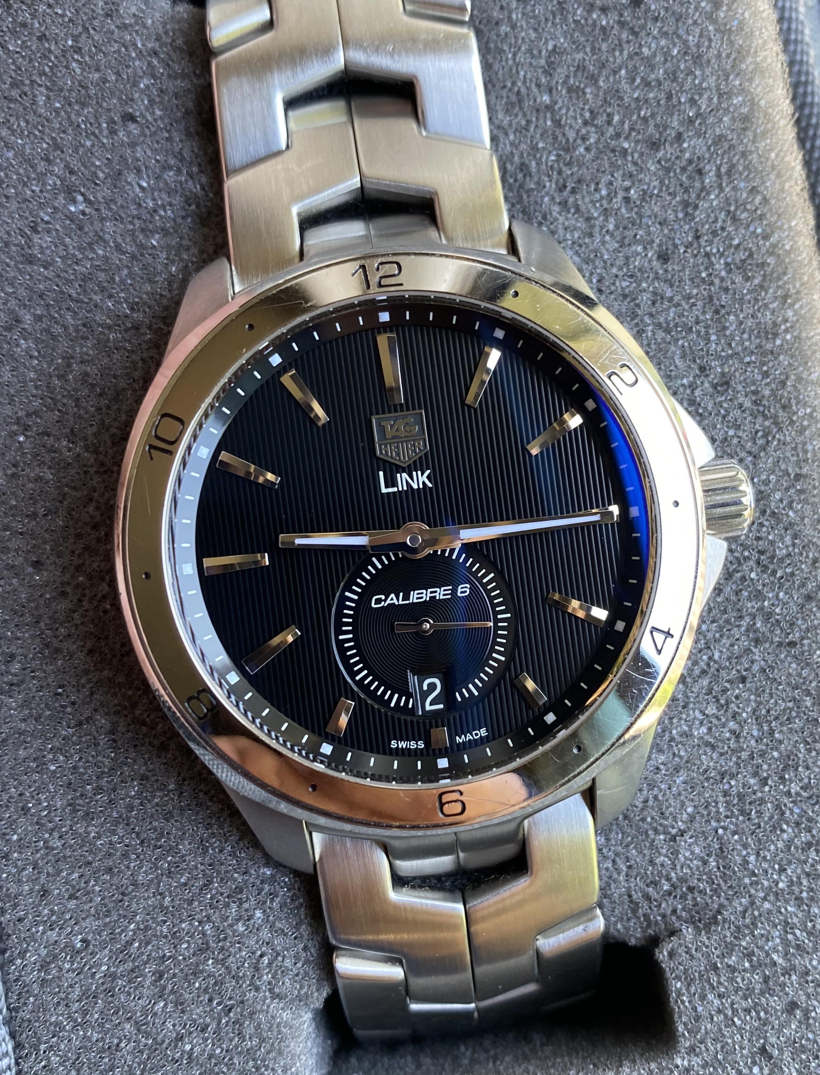 TAG Heuerリンク キャリバー6 WAT2110 メンズ デイト 【公式通販】