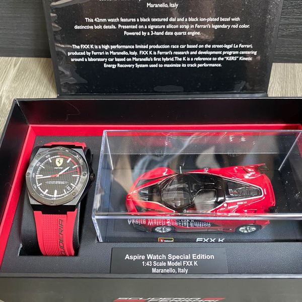 Ferrari Men's Chronograph Aspire Rose Gold-Tone Bracelet