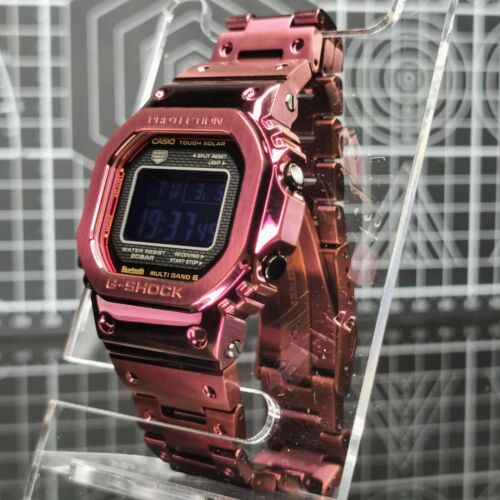 G-Shock BORDEAUX Red GMW-B5000 Limited Full Metal Square Casio GMW 