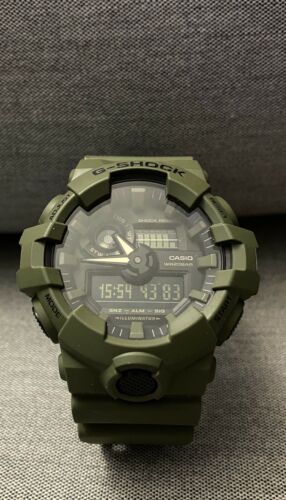 g shock ga 700 green