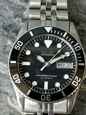 Seiko automatic water 2025 10 bar resist