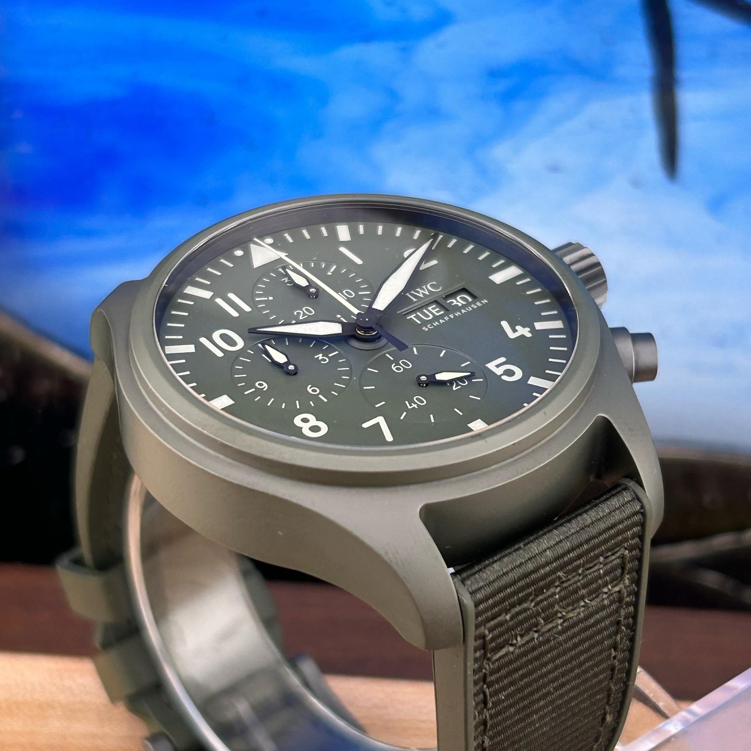 IWC Top Gun Pilot's watches go bold with colorful ceramic - Revolution Watch