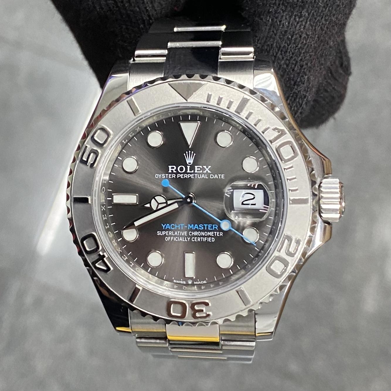 rolex yacht master 40 rhodium