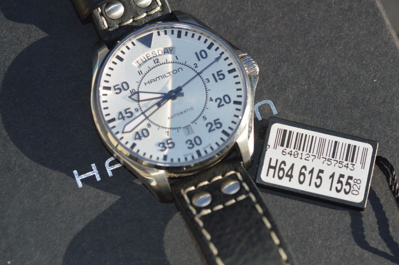 FS Hamilton Khaki Pilot Auto Silver Dial H64615155 SOLD WatchCharts Marketplace