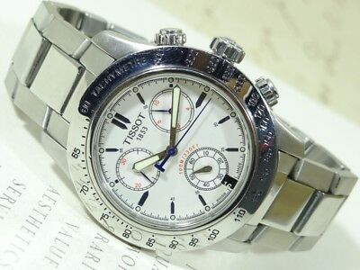 AUTHENTIC TISSOT 1853 CHRONOGRAPH MICHAEL OWEN 2003 QUARTZ MEN S