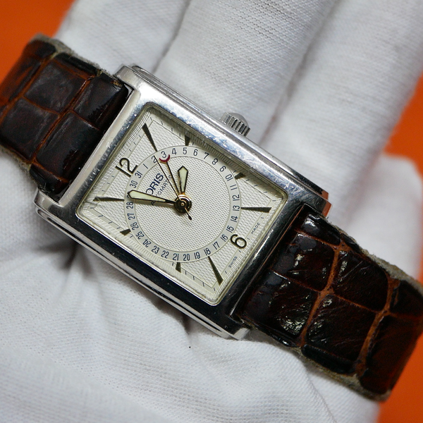 [WTS] Oris Rectangle Automatic Pointer Date Tank | WatchCharts Marketplace