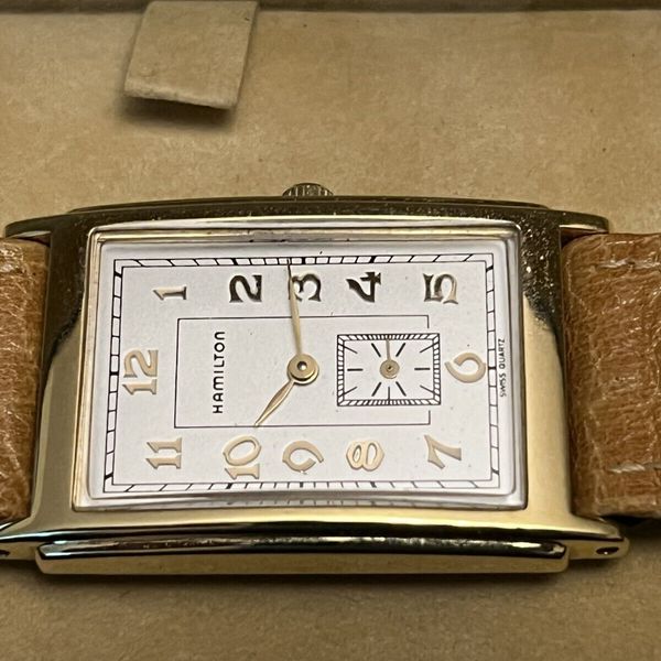Hamilton rectangle watch vintage Masterpiece | WatchCharts Marketplace