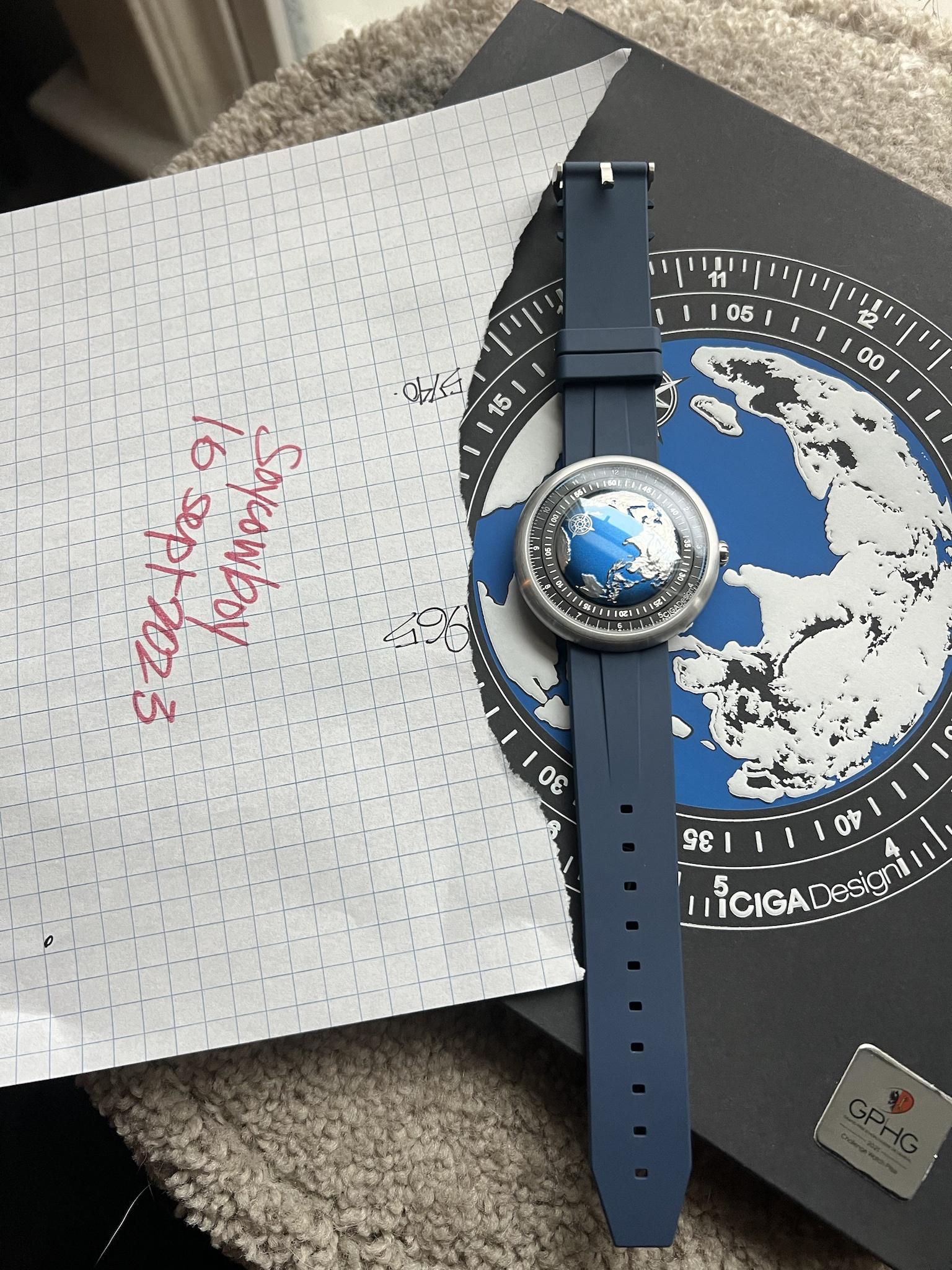 Blue planet clearance watch price