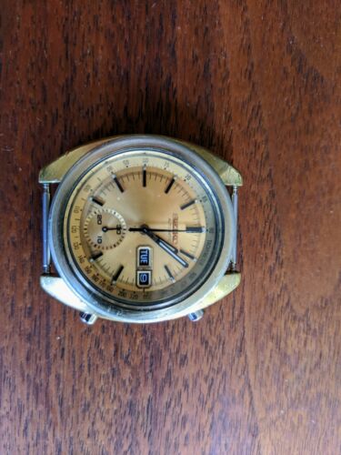 Vintage SEIKO 6139-6015 Automatic Chronograph 