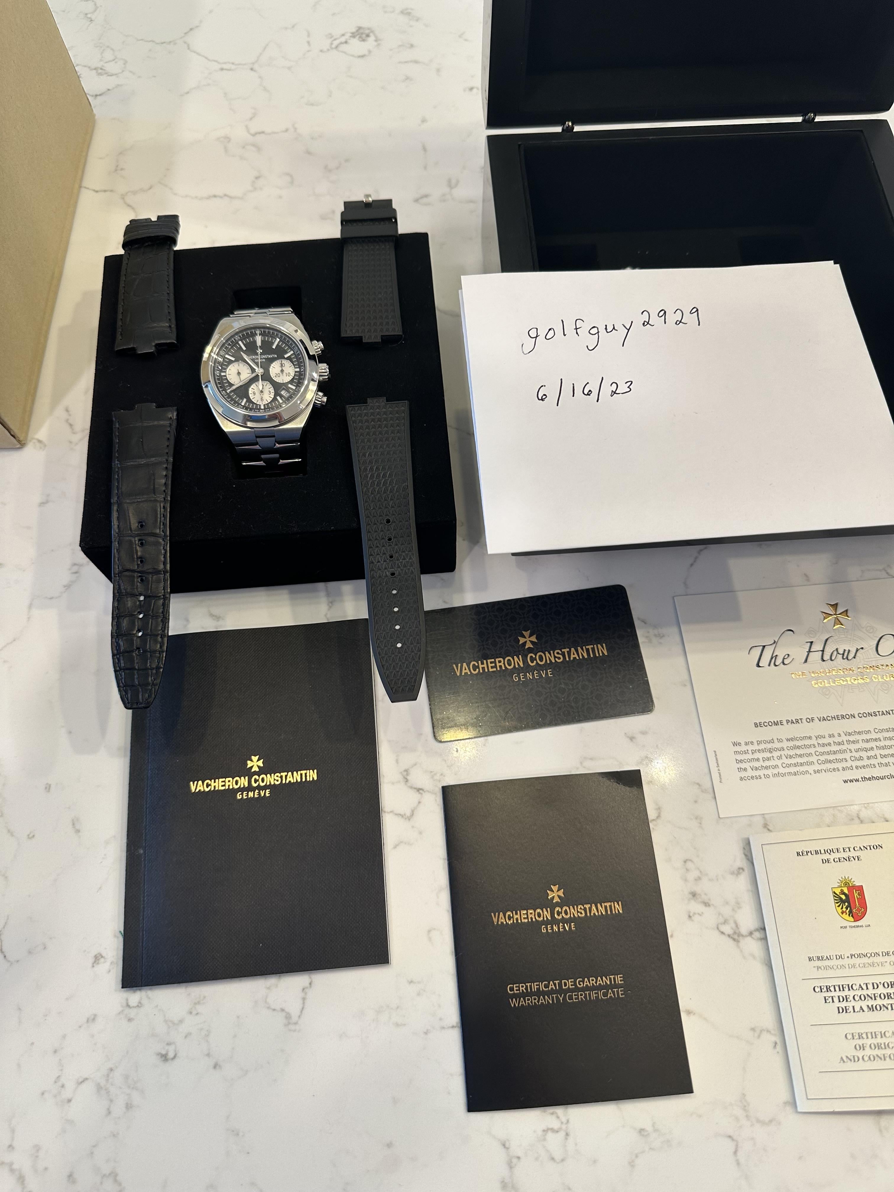 WTS] Vacheron Constantin Overseas Chronograph 5500V/110A-B481