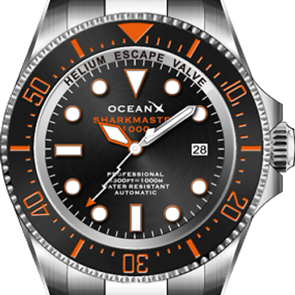 Watch Oceanx SHARKMASTER 1000 SMS1081B WatchCharts